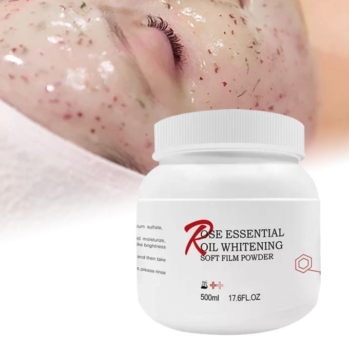 Custom Skin Care Beauty Rose Jelly Mask Powder Hydrating untuk Wajah dan Badan Spa 0