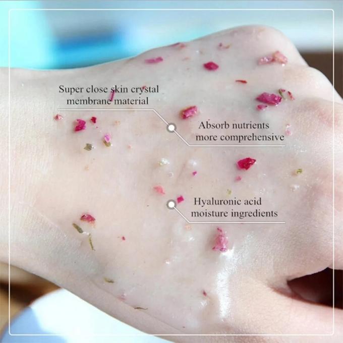 Custom Skin Care Beauty Rose Jelly Mask Powder Hydrating untuk Wajah dan Badan Spa 4