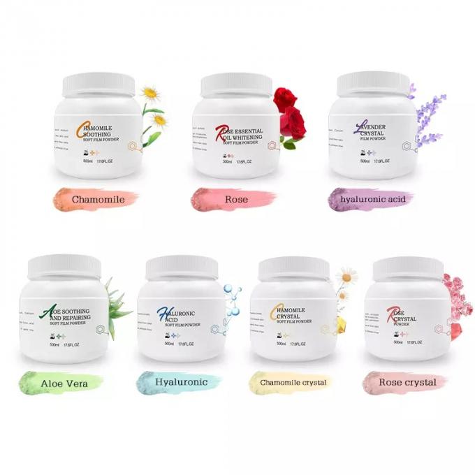 Custom Skin Care Beauty Rose Jelly Mask Powder Hydrating untuk Wajah dan Badan Spa 7