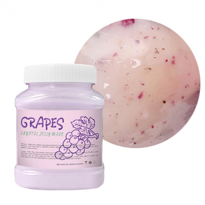 650g Volume Organic Fruit Mask Powder untuk Perawatan Wajah DIY Crystal Jelly Mask Product 5