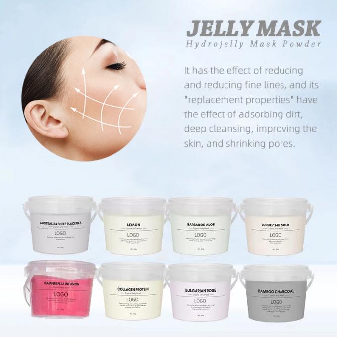 Perawatan wajah Mud Mask Peel off Jelly Mask Powder 200g Volume Bahan Utama Kolagen 2