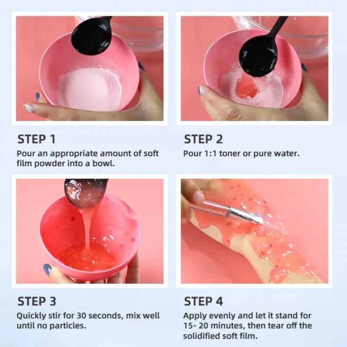 Perawatan wajah Mud Mask Peel off Jelly Mask Powder 200g Volume Bahan Utama Kolagen 10