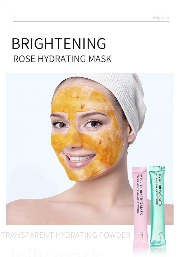 Label pribadi Hyaluronic Acid Face Mask Whitening Fungsi Face Mask Soft Mud Mask 6