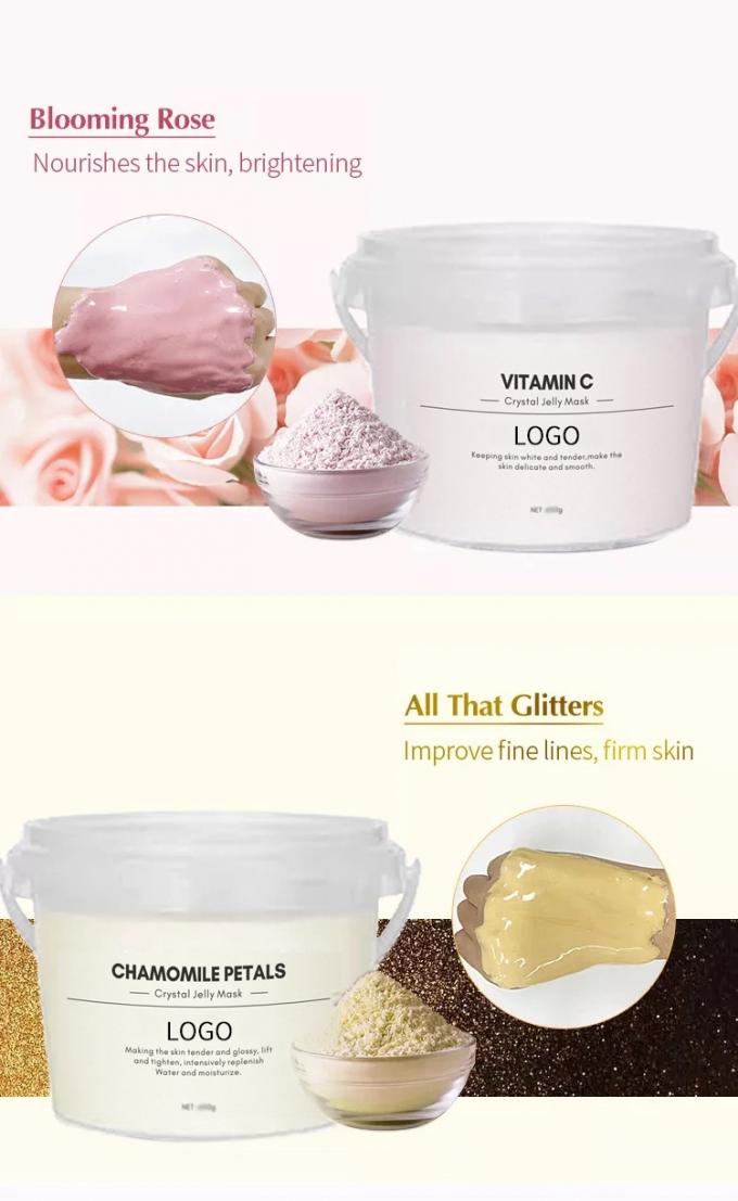 Pasokan Multi Color Deep Cleansing Facial Jelly Masking untuk Wanita 3 Tahun Shelf Life 6