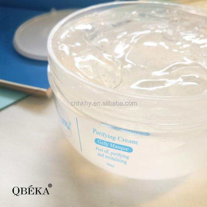 Mencerahkan dan Memperbaiki Gel Pembersih Dingin Membaiki Krim Peeling Wajah Dengan Peptida 5