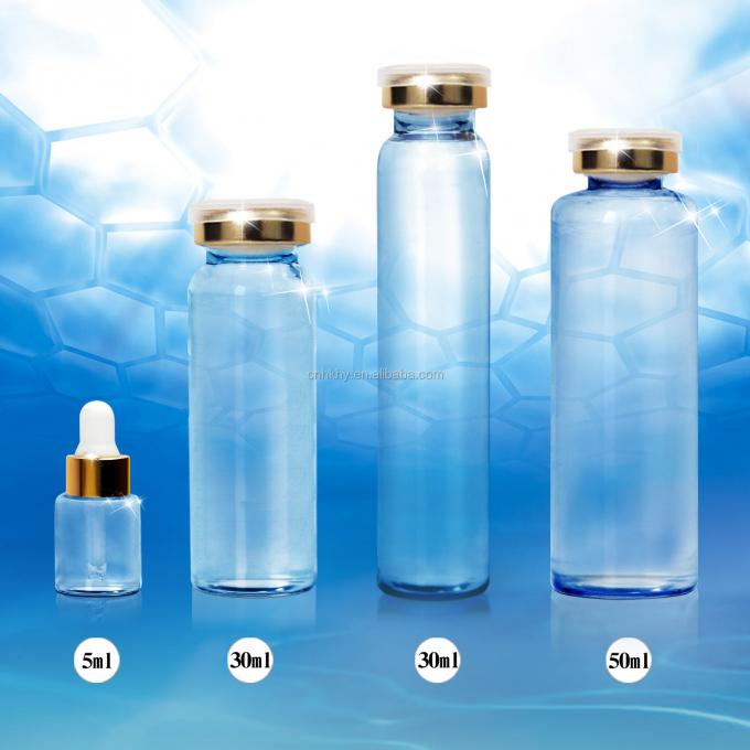 Shelf Life 3 Tahun OEM Stem Cell And Peptides Anti Kerutan Anti Penuaan Kulit Kolagen Murni Serum Wajah 3