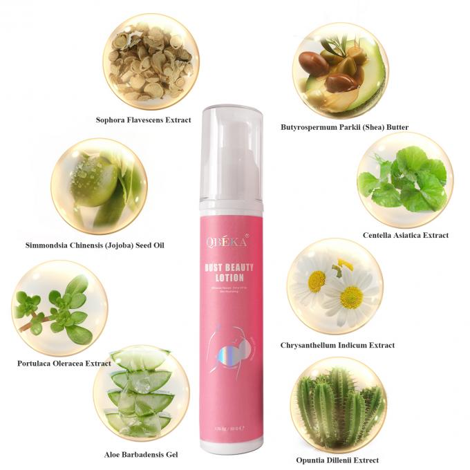 Lotion Penegak Payudara Vegan Alami Logo Pelanggan Diakui Pijat ketat untuk OEM ODM 10