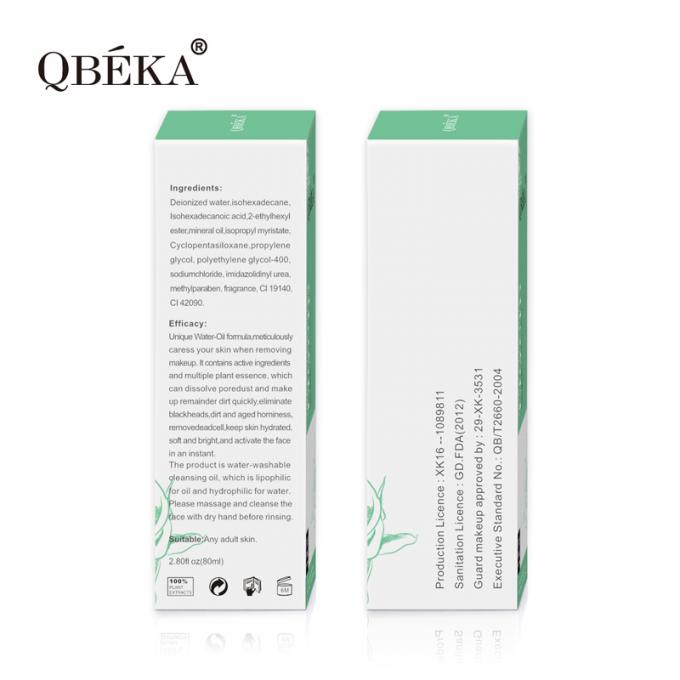 Pembersih Air Makeup Remover 80ml Tidak ada iritasi Bersih dalam oleh tim QC profesional 6