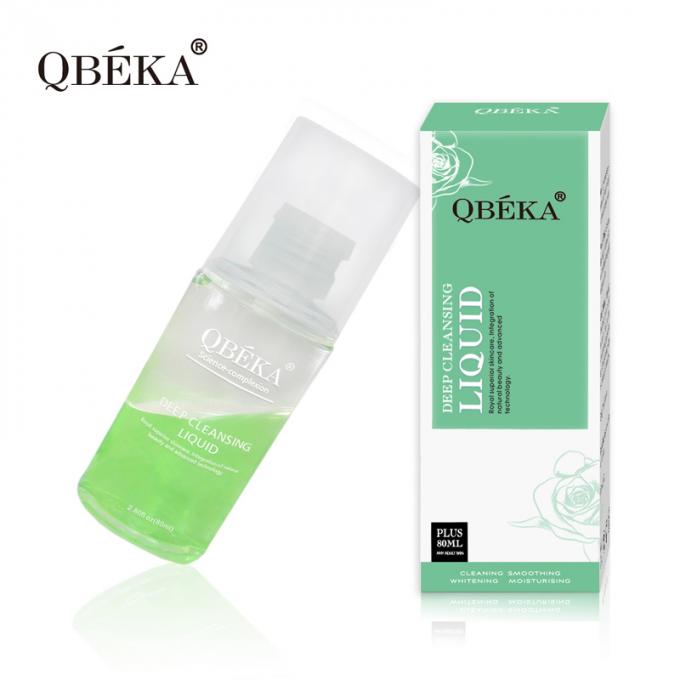 Pembersih Air Makeup Remover 80ml Tidak ada iritasi Bersih dalam oleh tim QC profesional 8