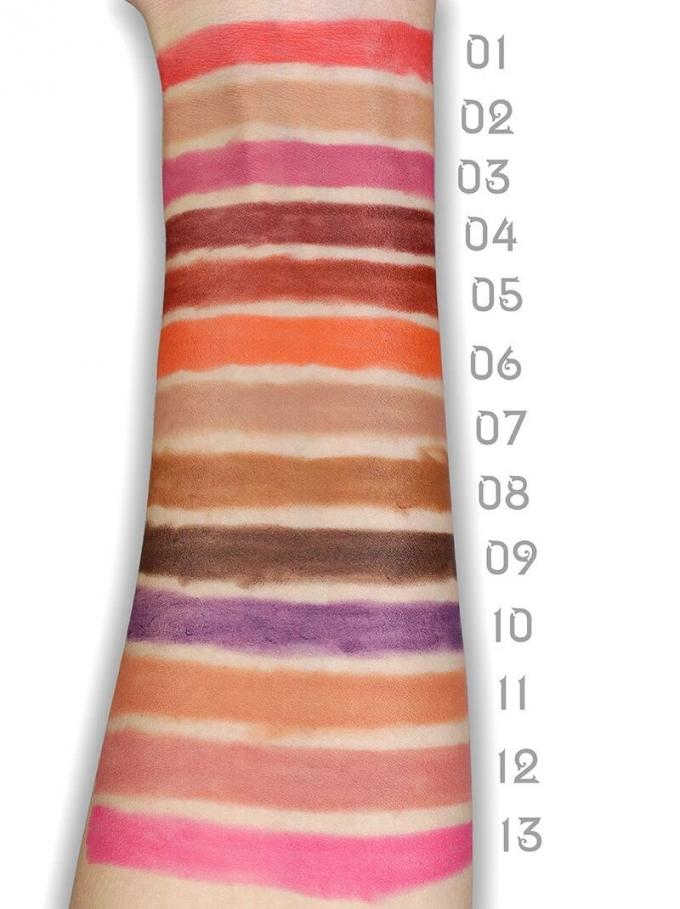 Eyeliner Multi-Fungsi Kimia Lip Liner dan Pensil alis dengan Beda Warna 7
