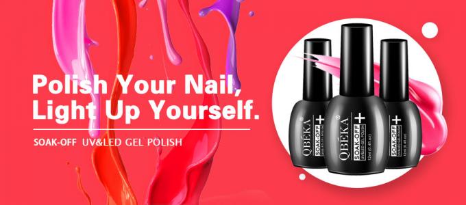 Vibrant dan tahan lama multi-warna UV Gel kuku Polish dengan Acrylates Copolymer 7