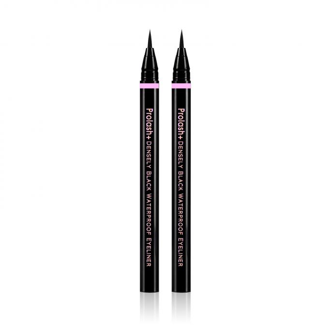 Karbon Hitam Eyeliner Pensil Air diaktifkan Label Pribadi Eyeliner dalam Warna Rose Gold 7