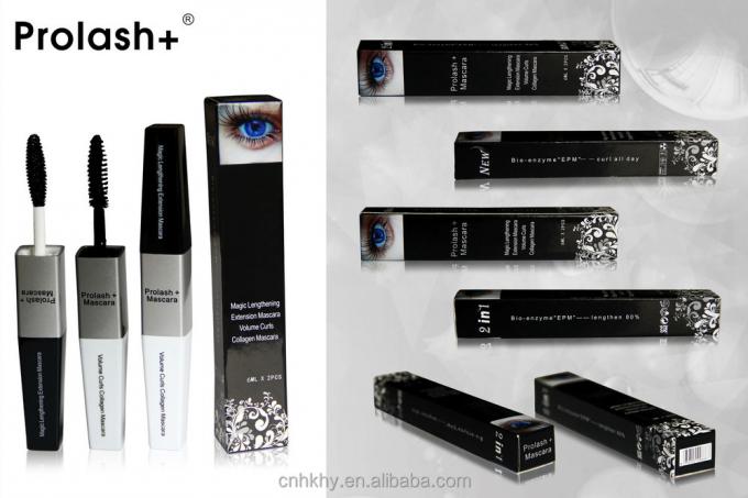 OEM Mascara Kosmetik Perpanjang bulu mata Mascara Serat untuk bulu mata yang lebih kuat dan lebih lama 9