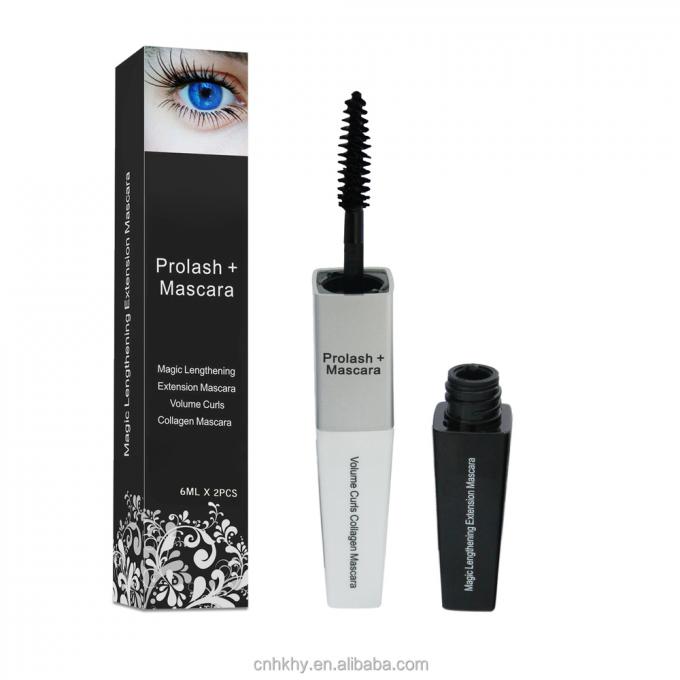 OEM Mascara Kosmetik Perpanjang bulu mata Mascara Serat untuk bulu mata yang lebih kuat dan lebih lama 8