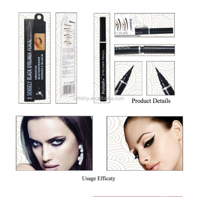 Bahan Kimia Prolash Eyeliner Halal Liquid Eye Liner untuk efek jangka panjang 2