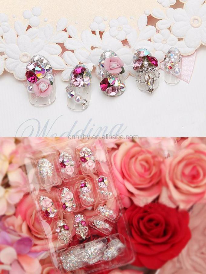 Rhinestones kuku L01 Flat Back Phone Dekorasi 3D Glitter Batu untuk alat manikur 45g 0