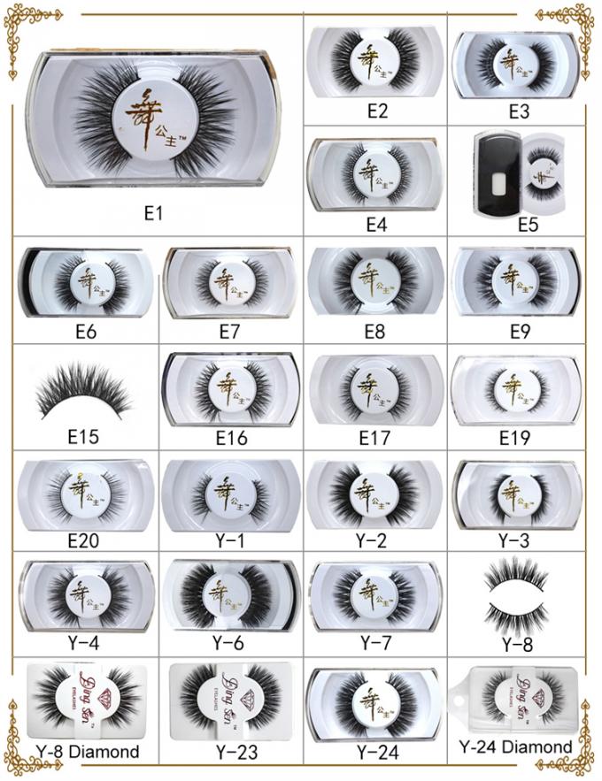 10mm-15mm bulu mata palsu alami panjang 5 pasang ekstensi rambut sintetis berwarna 4