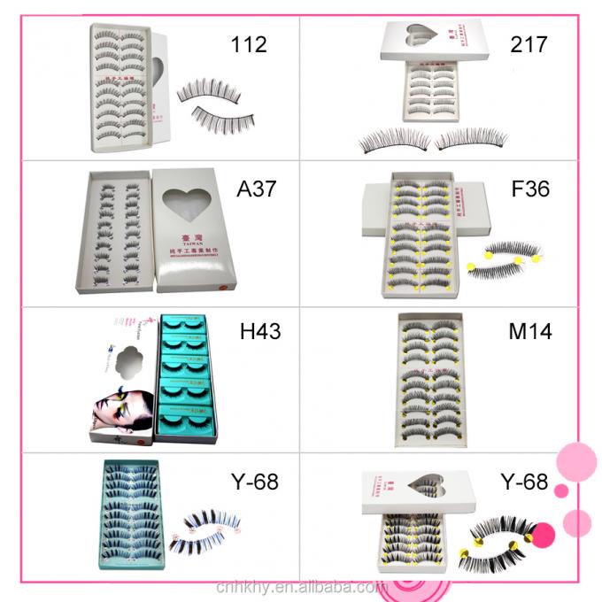 Tingkatkan permainan make-up Anda dengan 5 pasang bulu mata palsu A21 dan gaya panjang alami 6