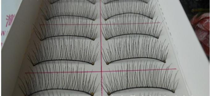 Wanita Wanita 10 Pasangan Kecantikan Alami Taiwan Serat bulu mata palsu 217 8MM-15MM Panjang 0